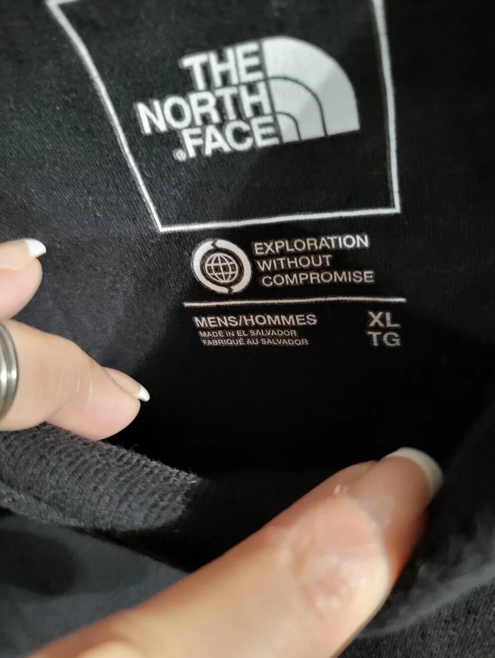 THE NORTH FACE MENS T SHIRT VINTAGE SIZE XL